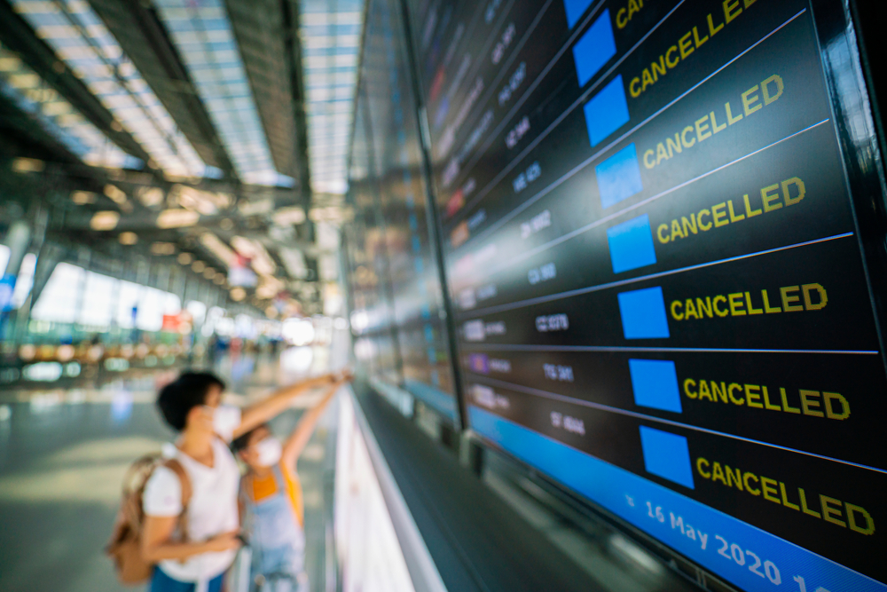 Tips on what to do if your flight is affected or cancelled